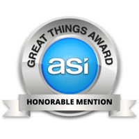 ASI Great Things Award Honorable Mention