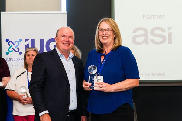 The Australian Lawyers Alliance accepts a Great Things Award for Website at the iMIS Users Group Asia Pacific 2025 Discovery Conference.