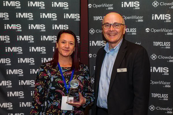 The Veterinary Council of New Zealand accepts a Great Things Award Honorable Mention at the iMIS Users Group Asia Pacific 2025 Discovery Conference.
